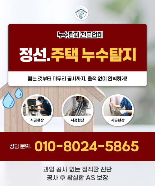 주택누수탐지 모바일 비주얼 0